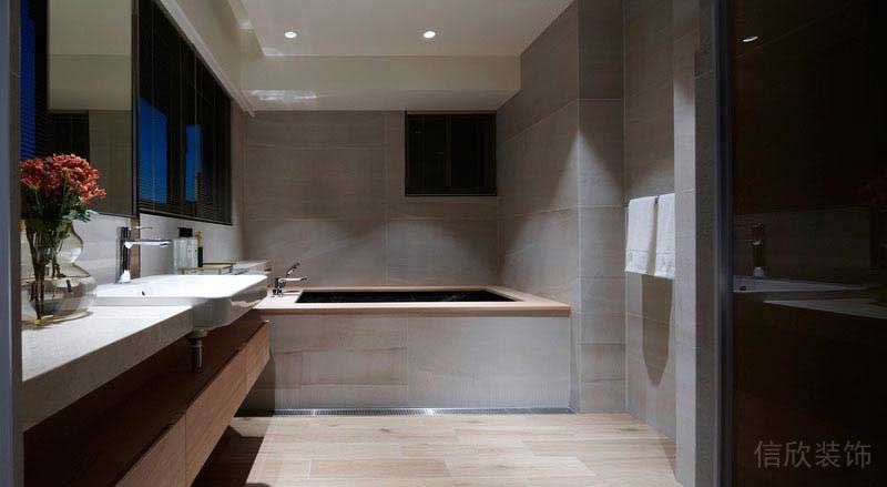 簡約風格衛(wèi)生間浴缸