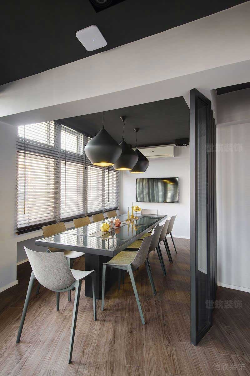 美式現(xiàn)代風辦公室高層交流區(qū)