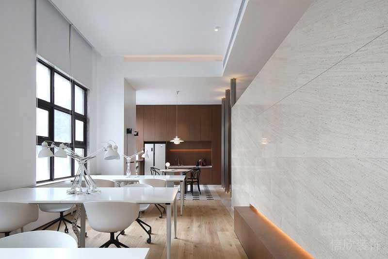 美式現(xiàn)代風格辦公室職工辦公區(qū)