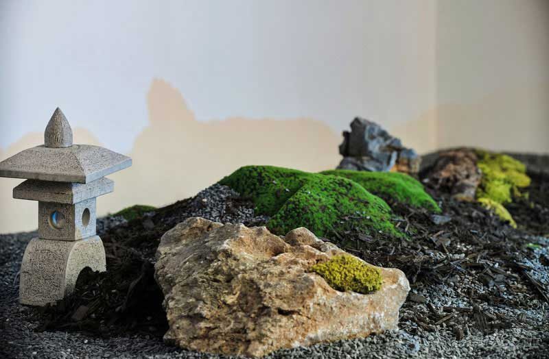 日式展廳空間藝術(shù)景觀