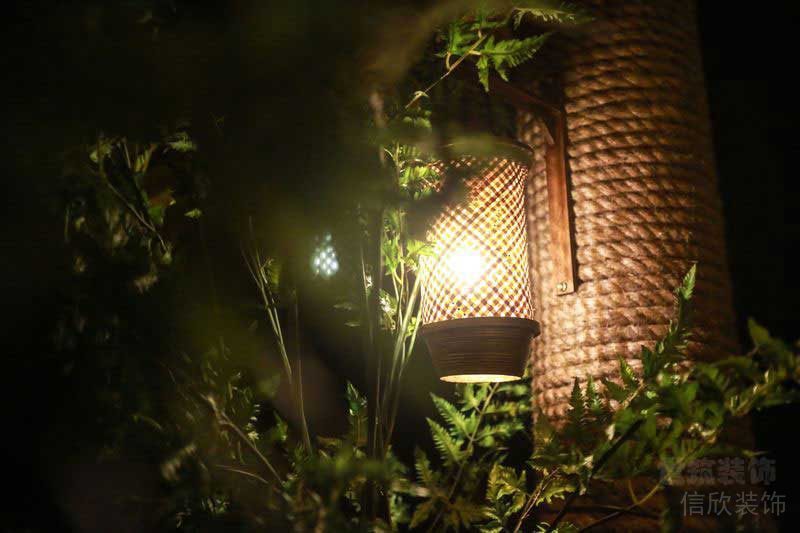 田園風(fēng)格餐飲空間燈光效果