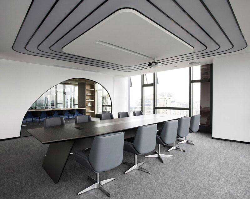 現(xiàn)代辦公室商務(wù)會議室