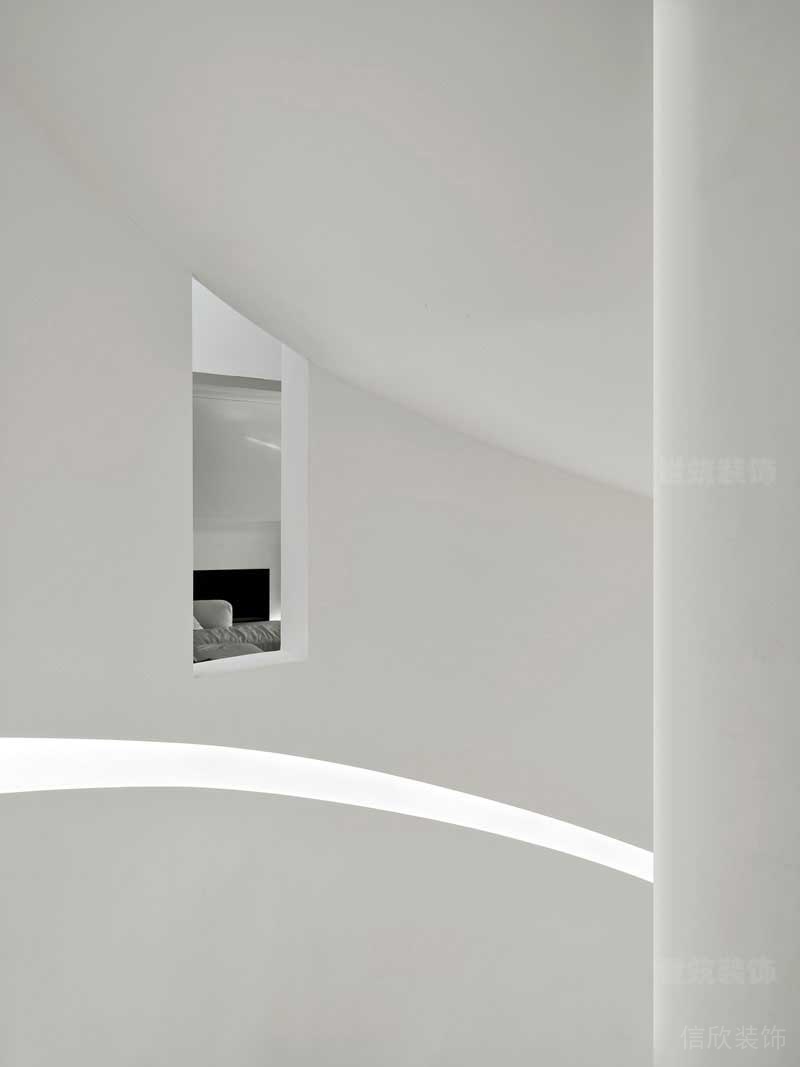 現(xiàn)代純白風辦公室空間