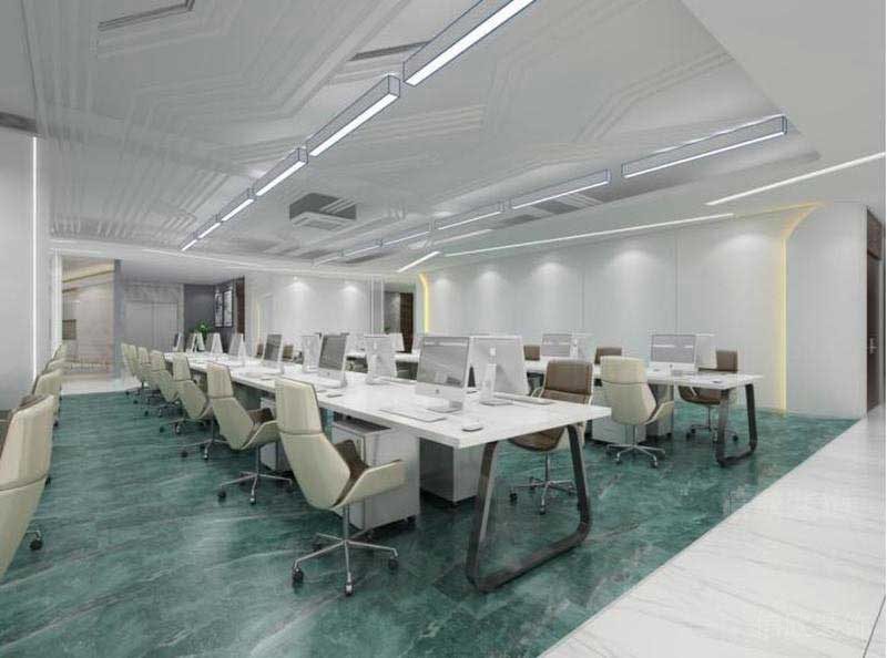 現(xiàn)代風辦公室工作區(qū)