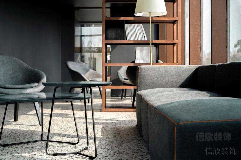 現(xiàn)代風格辦公會客區(qū)沙發(fā)組合