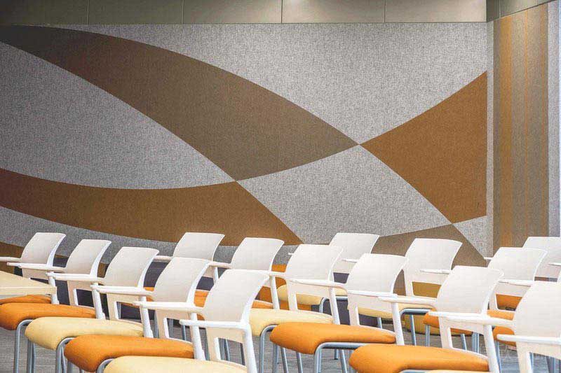 現(xiàn)代風格辦公空間培訓室