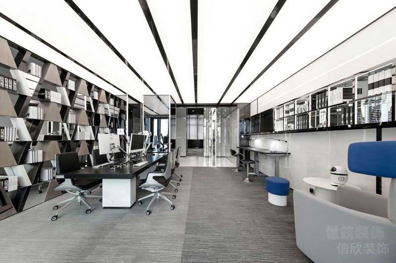 現(xiàn)代風格辦公是辦公區(qū)