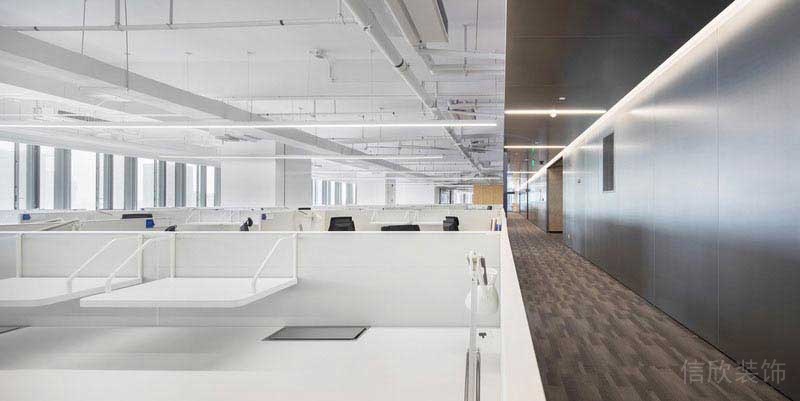 現(xiàn)代風格辦公室純白辦公桌