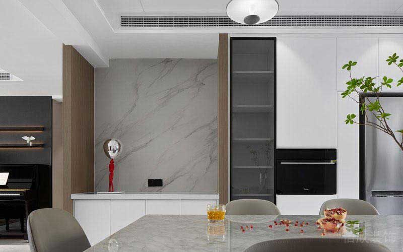 現(xiàn)代風格家居空間餐廚裝飾柜