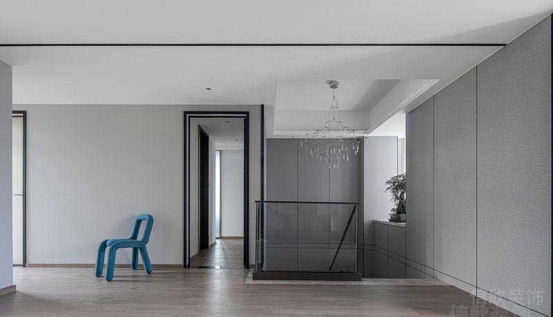 現(xiàn)代風格家居空間樓梯廳