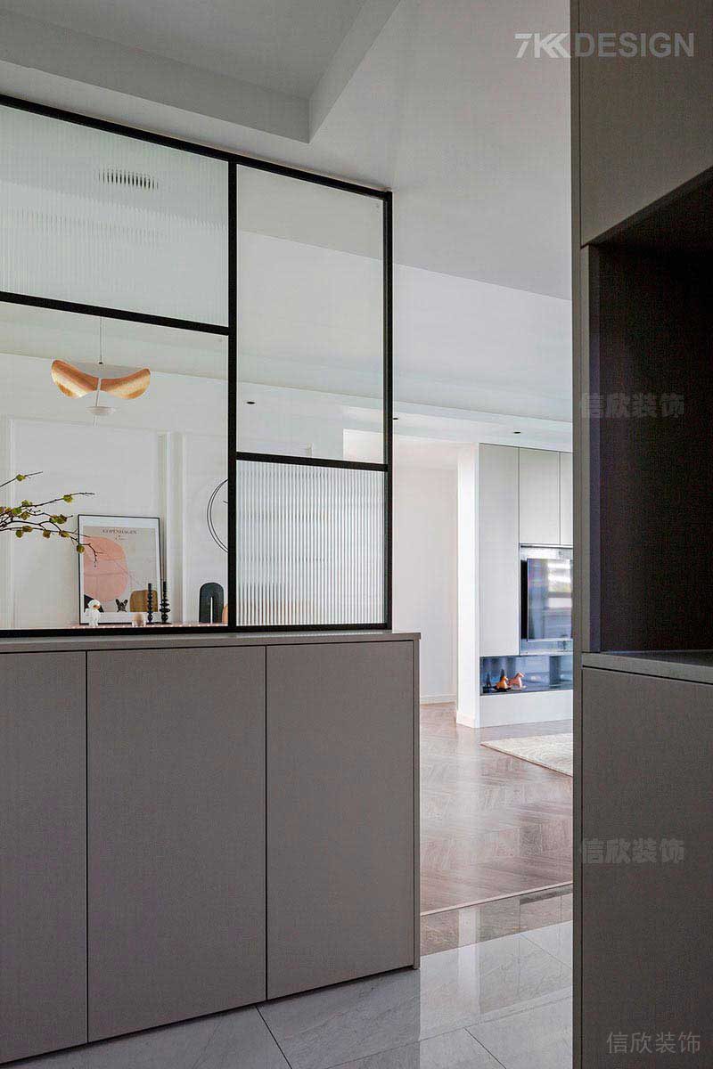 現(xiàn)代風格家居空間玄關柜