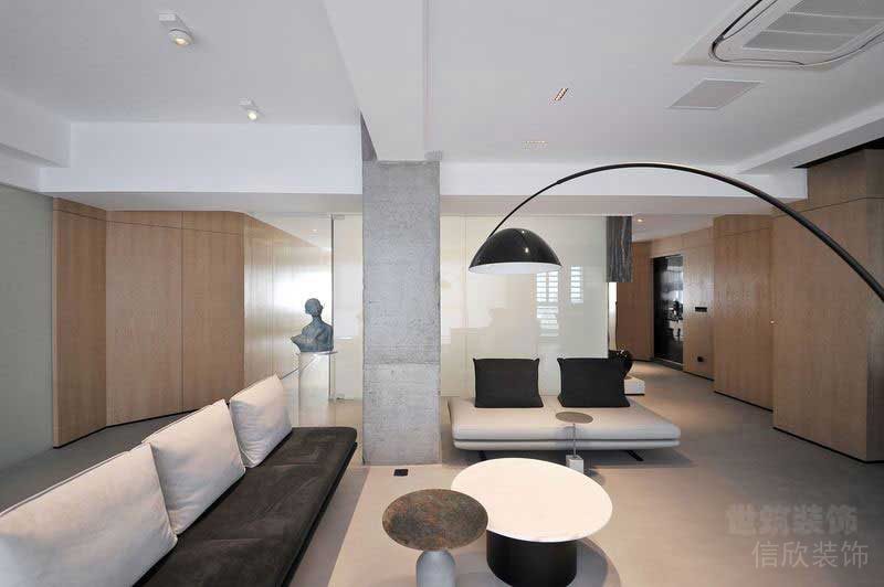 現(xiàn)代風格家居客廳實景圖