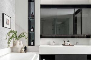 現(xiàn)代風格家居樣板間衛(wèi)生間