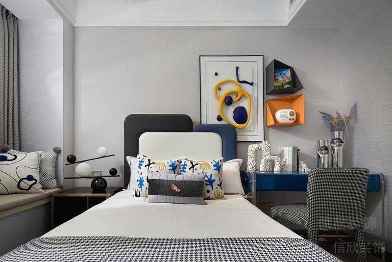 現(xiàn)代風格家庭兒童房兒童床