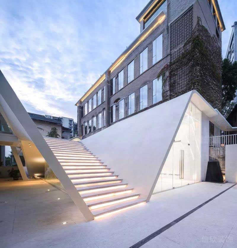 現(xiàn)代風格商業(yè)空間外觀效果