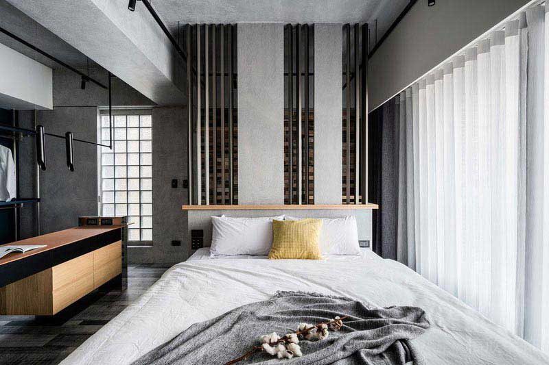 現(xiàn)代工業(yè)風(fēng)家居臥室