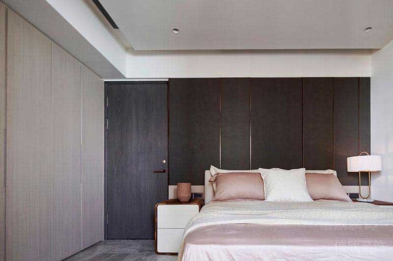 現(xiàn)代極簡風(fēng)家庭臥室