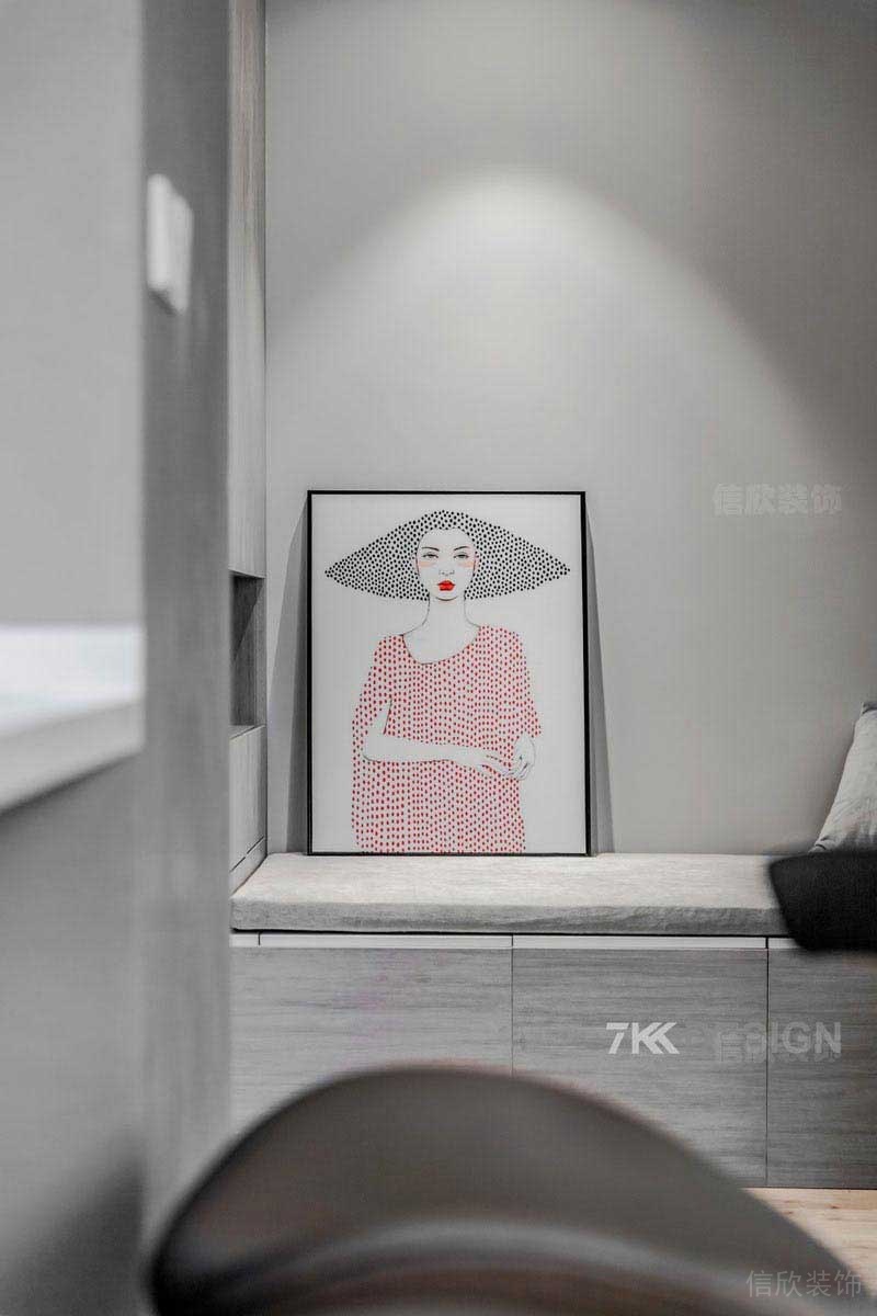 現(xiàn)代極簡(jiǎn)家居畫作