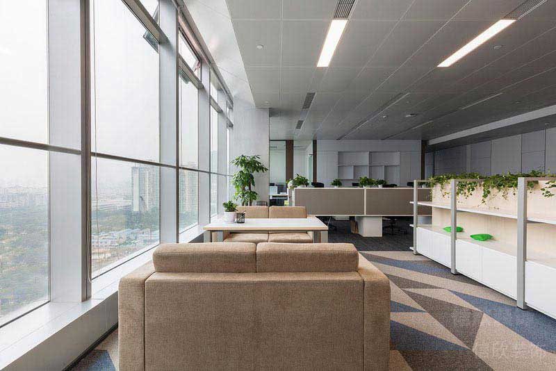 現(xiàn)代簡約風(fēng)辦公室公共會(huì)客區(qū)