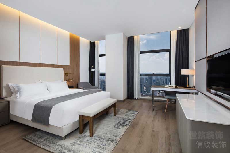 現(xiàn)代簡(jiǎn)約風(fēng)酒店客房