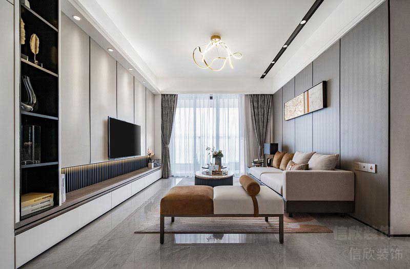 現(xiàn)代簡約風家居客廳沙發(fā)組合