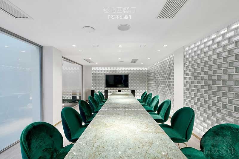 現(xiàn)代輕奢風格辦公室商務(wù)洽談會議室