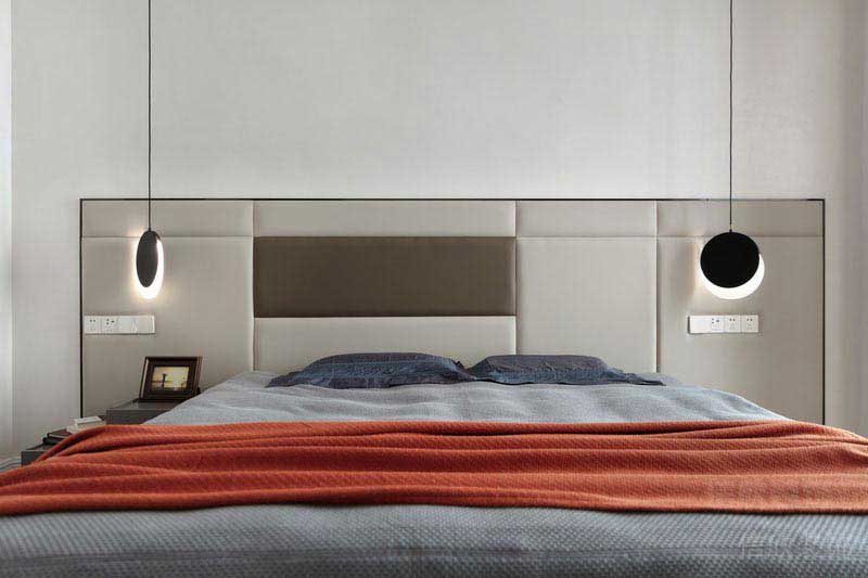 現(xiàn)代臥室輕奢風(fēng)格睡床