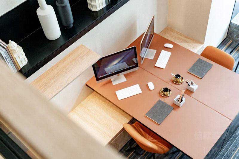 現(xiàn)代紳士風辦公室辦公區(qū)