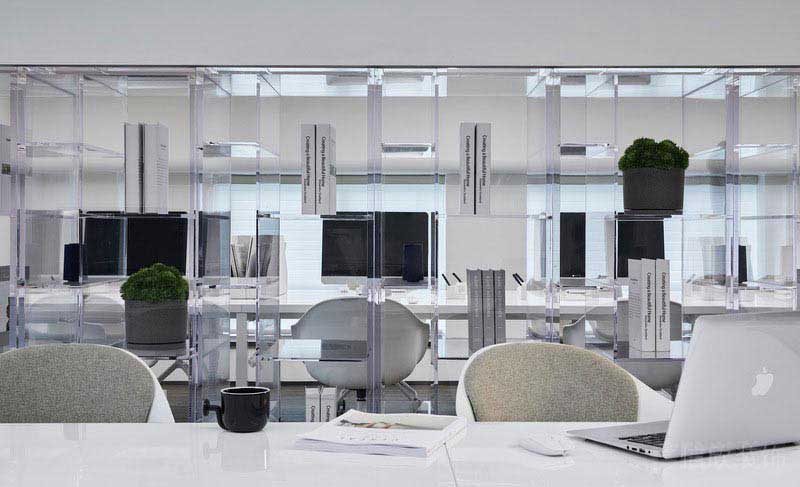 現(xiàn)代時尚風辦公室員工區(qū)