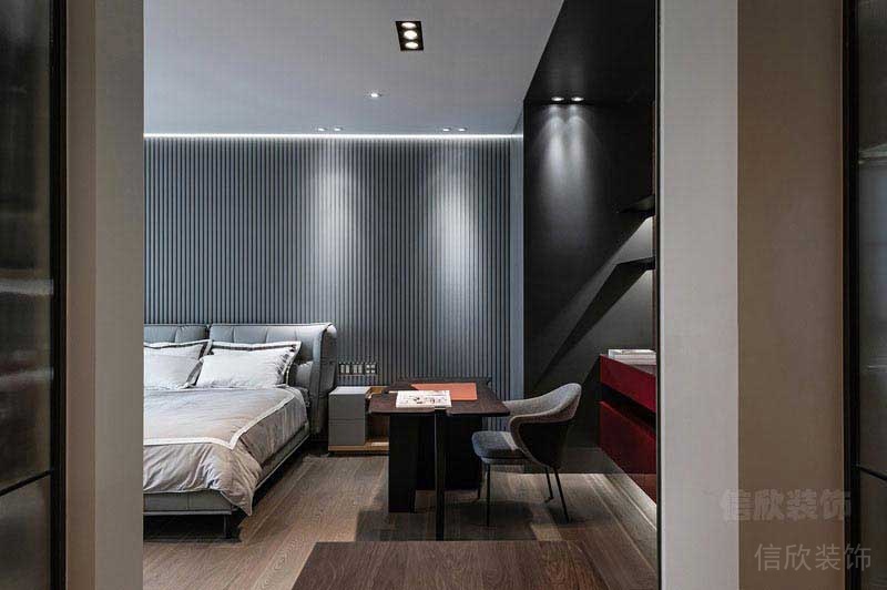 新房現(xiàn)代簡(jiǎn)約風(fēng)臥室背景墻效果圖