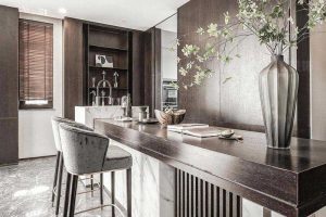 新居現(xiàn)代簡(jiǎn)約風(fēng)餐廳效果圖 (4)