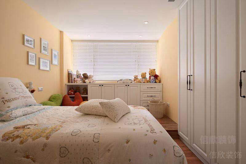 新居現(xiàn)代簡約風(fēng)兒童房效果圖