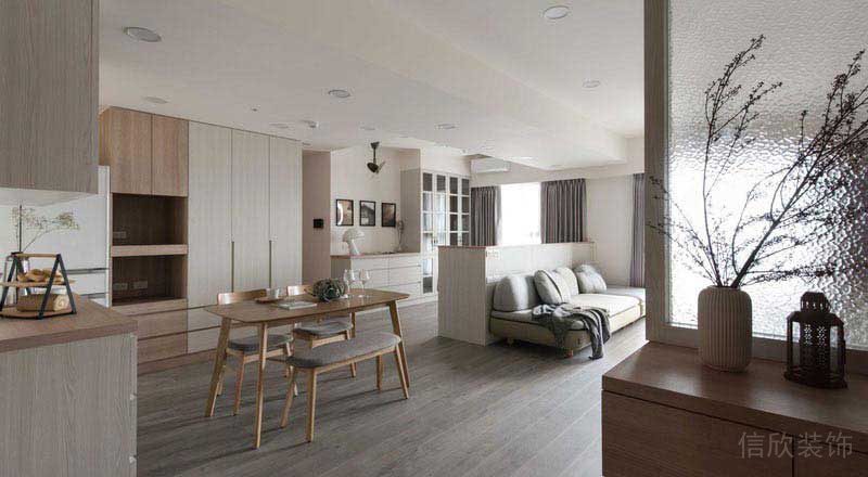 新居現(xiàn)代簡約風(fēng)客餐廳效果圖 (4)