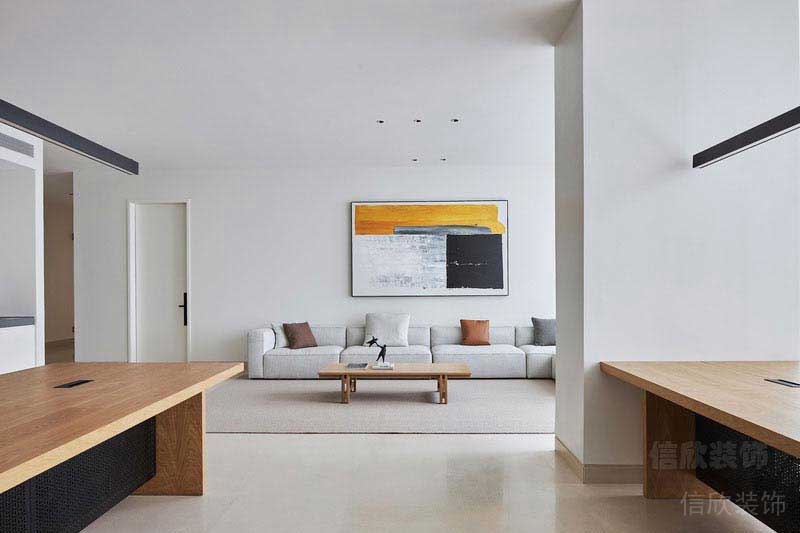 新居現(xiàn)代簡(jiǎn)約風(fēng)沙發(fā)背景墻效果圖 (2)