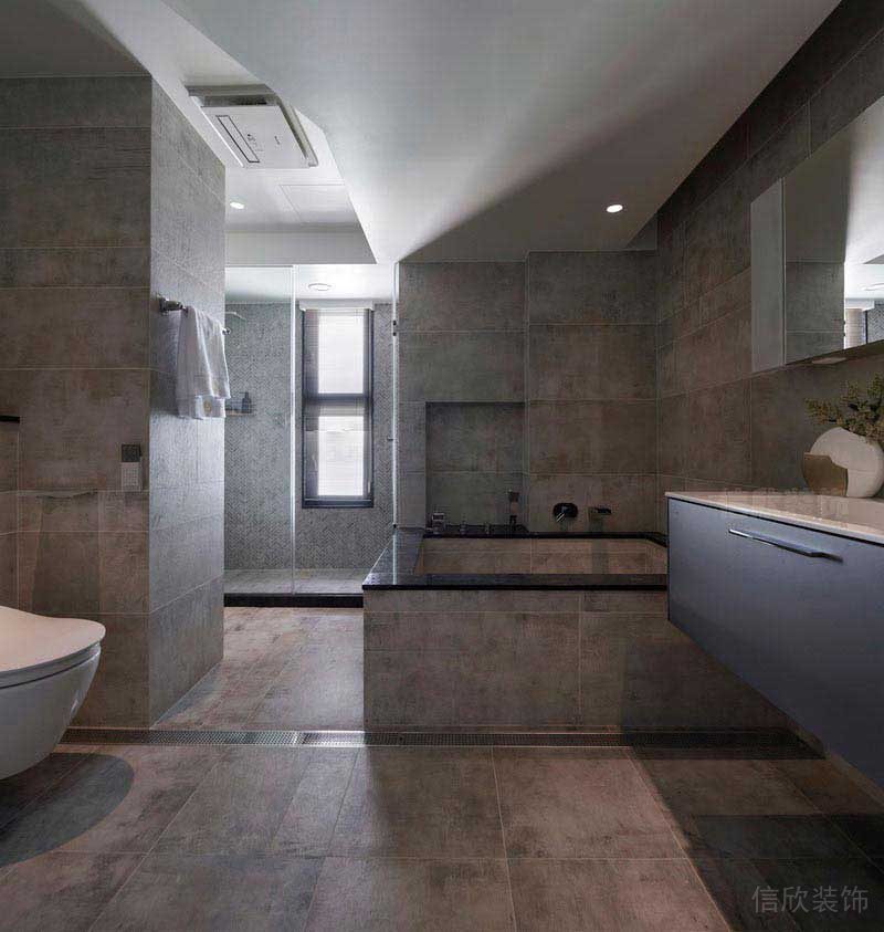 新居現(xiàn)代簡約風(fēng)衛(wèi)生間效果圖