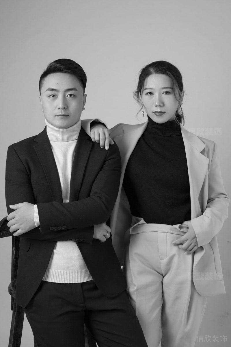 新居現(xiàn)代簡(jiǎn)約風(fēng)主人黑白色調(diào)藝術(shù)照效果圖