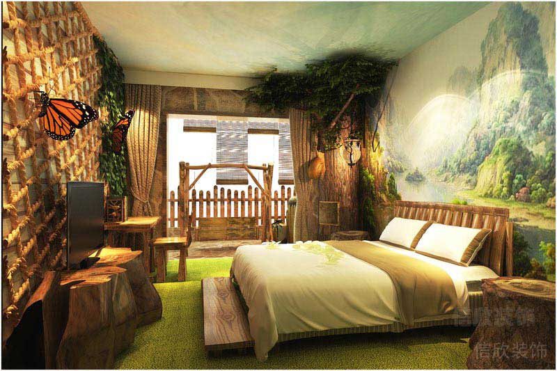 新居現(xiàn)代簡約風(fēng)主臥效果圖(4)