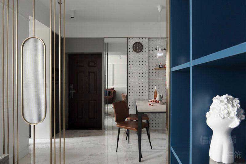 新居現(xiàn)代輕奢風(fēng)餐廳效果圖(1)