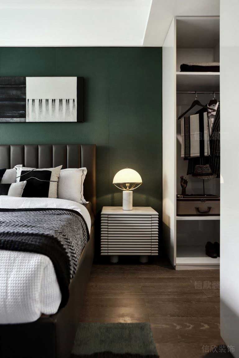 新居現(xiàn)代輕奢風(fēng)次臥效果圖