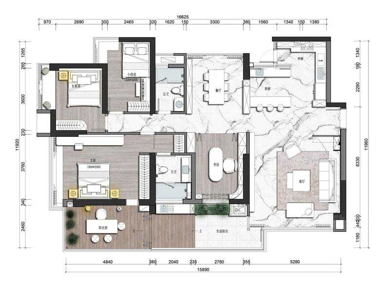 新居現(xiàn)代輕奢風(fēng)設(shè)計(jì)圖