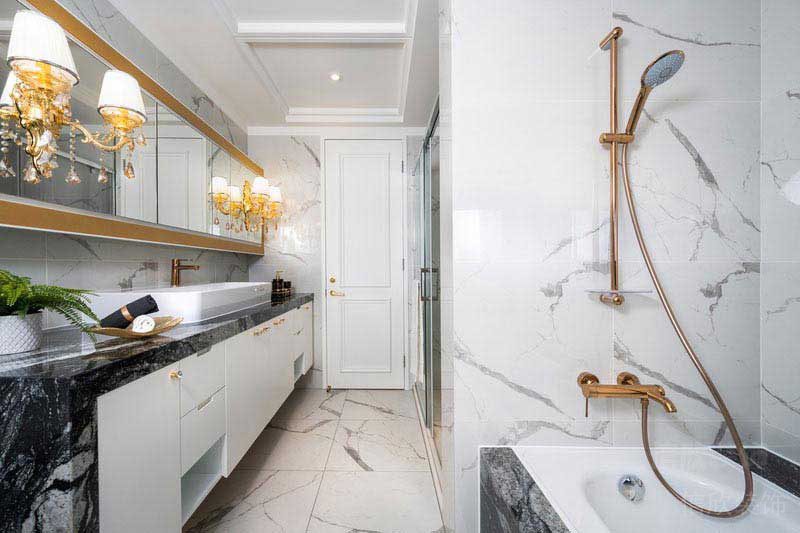 新居現(xiàn)代輕奢風(fēng)浴室效果圖 (2)