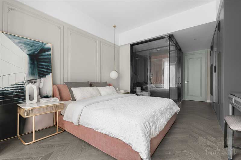 意式極簡風(fēng)格樣板間女兒房