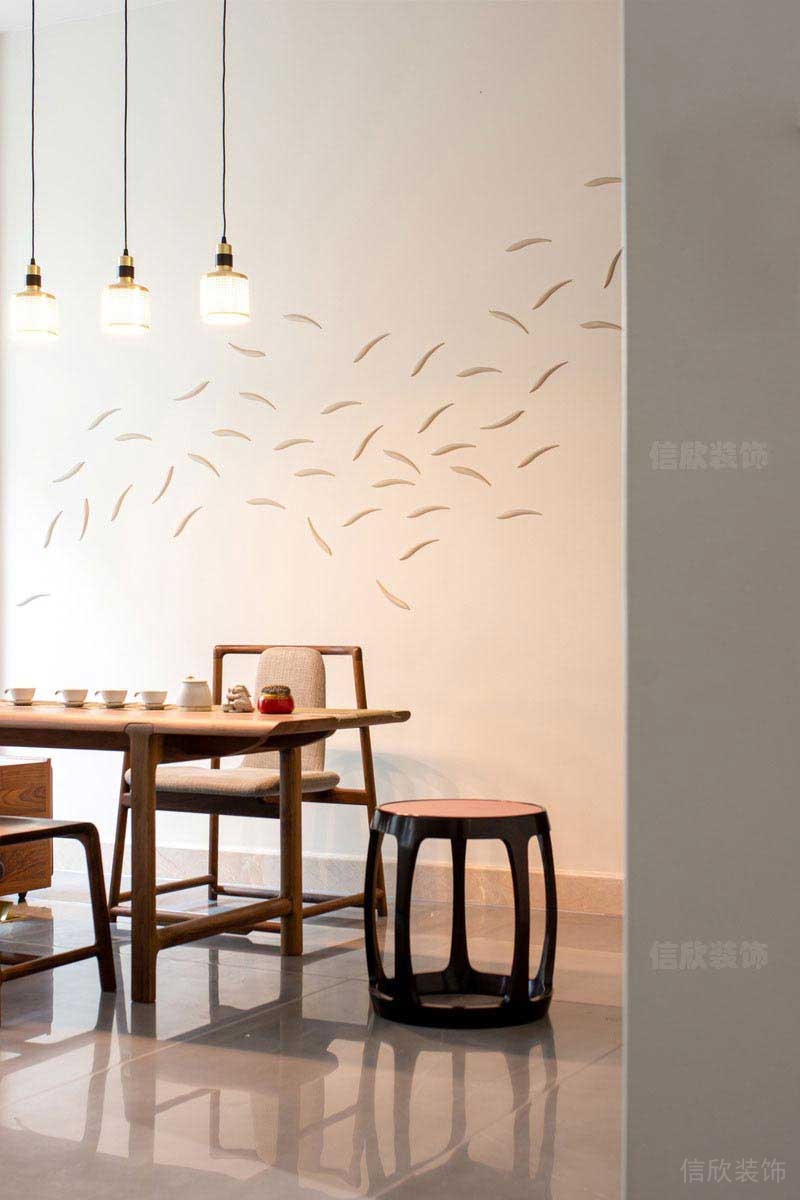 中式簡約風(fēng)辦公室茶室會客區(qū)