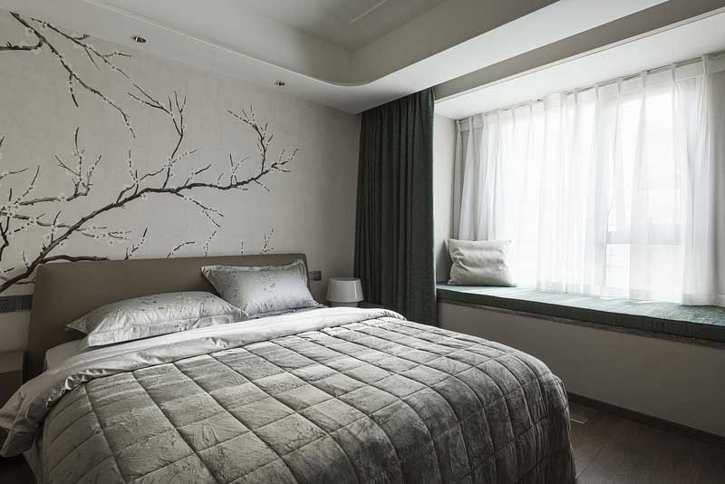 深圳羅湖現(xiàn)代古典混搭家裝裝修老人房