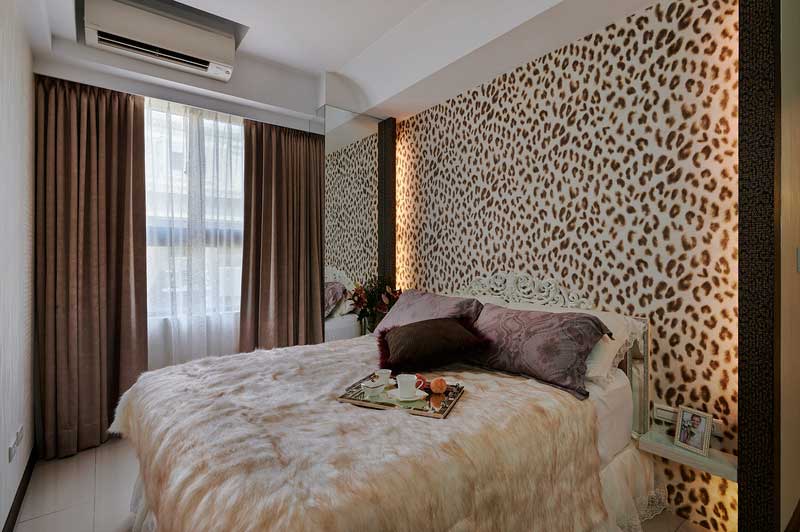 深圳龍華區(qū)大浪現(xiàn)代輕奢風家庭三居室裝修圖主臥 深圳龍華區(qū)大浪現(xiàn)代輕奢風家庭三居室裝修圖主臥