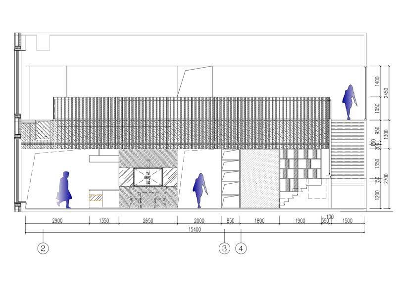 寶安區(qū)簡約風(fēng)格辦公室裝修設(shè)計(jì)花園區(qū)立面圖
