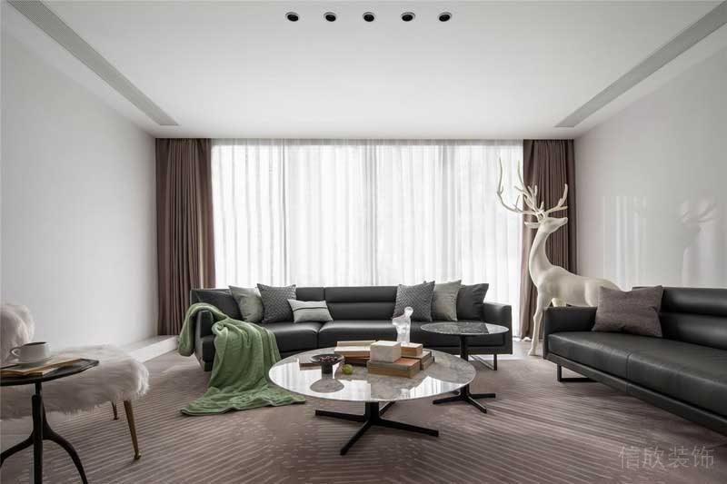 深圳羅湖區(qū)溫馨的簡約風家居裝修空間客廳 深圳羅湖區(qū)溫馨的簡約風家居裝修空間客廳