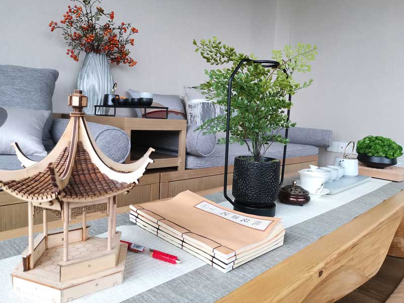 深圳鹽田區(qū)別墅裝修設(shè)計(jì)茶室