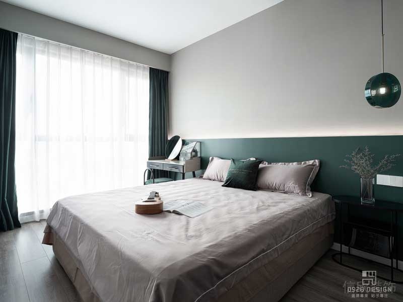 深圳羅湖區(qū)極簡(jiǎn)家裝裝修設(shè)計(jì)餐廳主臥