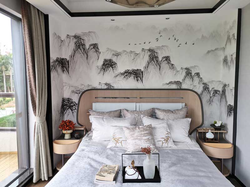 深圳鹽田區(qū)別墅裝修設(shè)計(jì)主人房